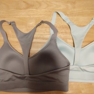 Victoria Sport bra size Small in blue and gray